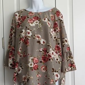 Green Envelope Blouse